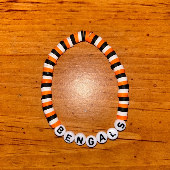 Cincinnati Bengals Heishi Bracelet - Picture 2 of 5